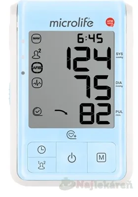 TLAKOMER MICROLIFE BP B6 FAVOURITE MODRY