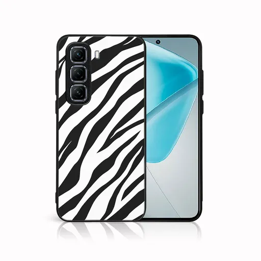 MY ART Ochranný kryt pre Infinix Hot 50 5G ZEBRA (237)