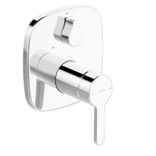 Hansa Designo sprchová a vaňová batéria bez podomietkového telesa chróm 81113593