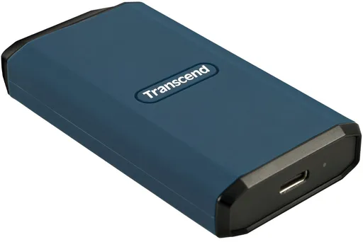 Transcend ESD410C 1TB, USB 20Gbps Type C, Externý odolný SSD disk (3D NAND flash), 2000MB/R, 2000MB/W, modrý