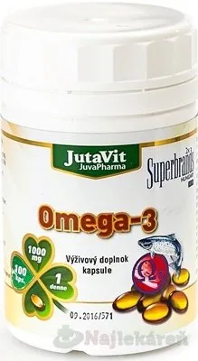 JutaVit Omega 3 1000 mg 100 kapsúl