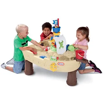 Little Tikes Vodný stôl – pirátska loď (0050743628566)