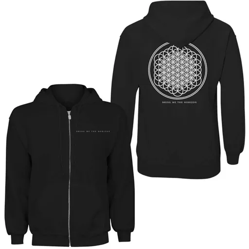 Bring me the horizon mikina Flower of Life Čierna M