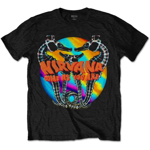 Nirvana tričko Come As You Are Čierna S