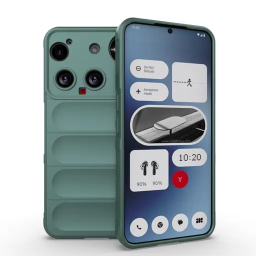 STEPS Ochranný kryt pre Nothing Phone (3) tmavozelený