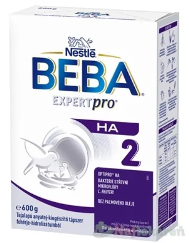 BEBA EXPERT pro HA 2 následná mliečna výživa 600 g