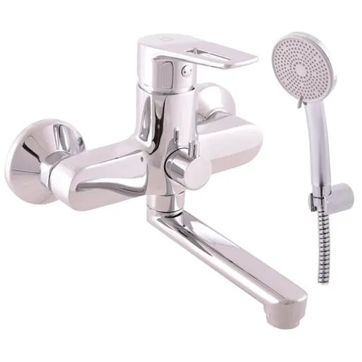 Vaňová batéria RAV Slezák COLORADO so sprchovacím setom 100 mm chróm CO251.0/1