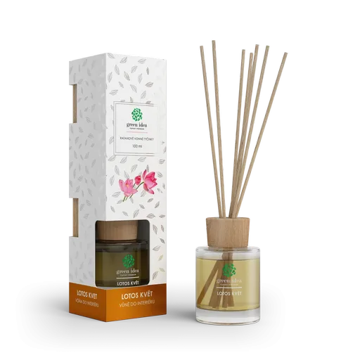 Ratanové vonné tyčinky Lotosový kvet 100 ml - Green idea