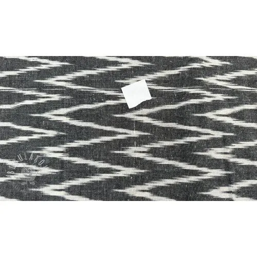 Bavlnená látka IKAT grey design A II.trieda