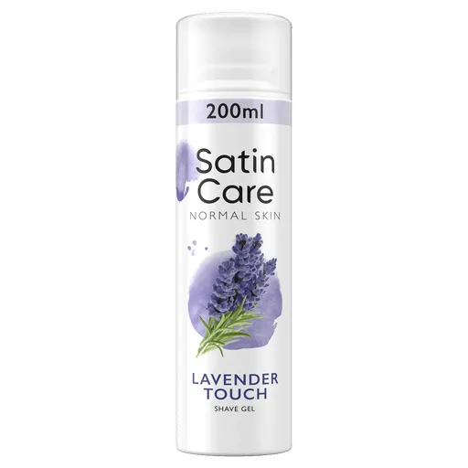 GILLETTE Satin Care Lavender Touch Gél na holenie 200 ml
