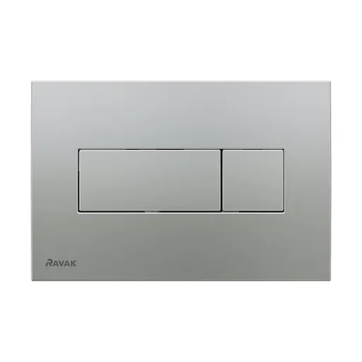 Ravak Uni ovládacie tlačidlo plast chróm mat X01456
