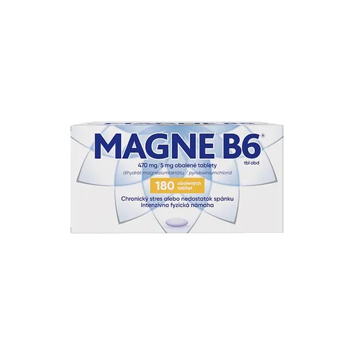 MAGNE B6 470mg/5mg 180 tabliet