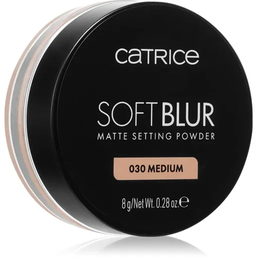 Catrice Soft Blur Matte sypký fixačný púder odtieň 030 Medium 8 g