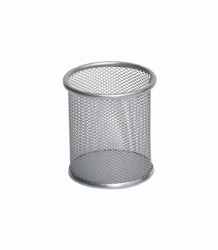 Drôtený kalíšok na ceruzky strieborný LD01-189-1