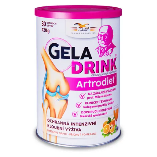 GELADRINK Artrodiet nápoj pomaranč 420 g