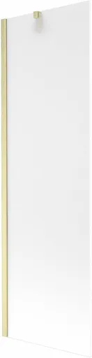 MEXEN/S - Next vaňová zástena FIX 60 x 150, dekor, zlatá kartáčovaná 895-060-000-00-30-55