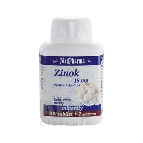 MedPharma ZINOK 15 mg 100+7 tbl