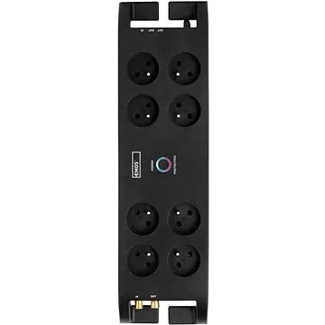EMOS Prepäťová ochrana, 8 zásuvek, 3 m, čierna (1909480300)