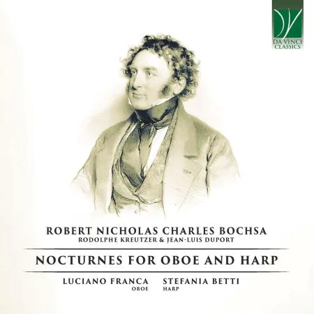 Luciano Franca and Stefania Redaelli, NOCTURNES FOR OBOE AND HARP, CD