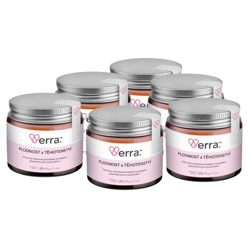VERRA Komplex plodnosť a tehotenstvo Polročná kúra 360 kapsúl