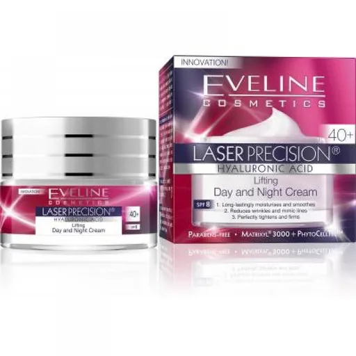 Eveline Laser Precision 40+ Liftingový denný a nočný krém 50 ml