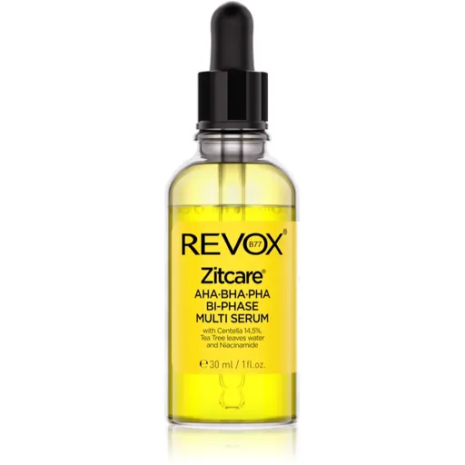 Revox B77 Zitcare AHA BHA PHA Bi-Phase Multi Serum dvojfázové sérum na vyhladenie a zmatnenie pleti 30 ml