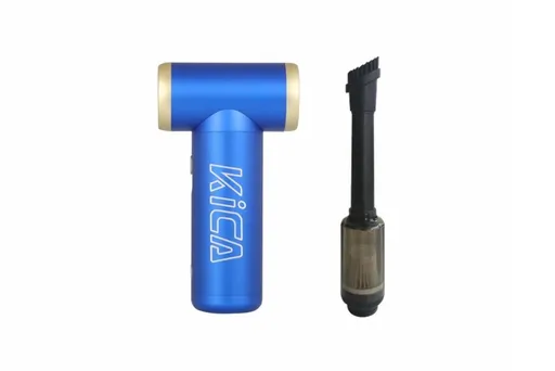 KiCA Jet Fan 2 ventilátor + nadstavec na vysávanie, modrá