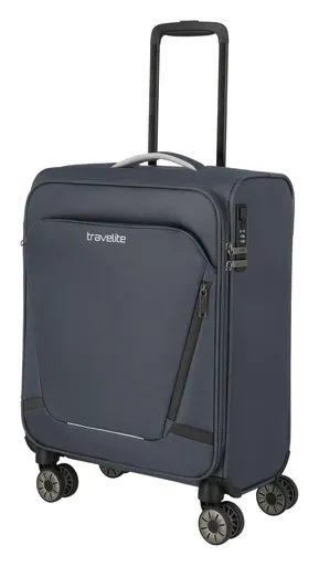 Malý textilný kufor Travelite Jetpack Multi Light 4 Cabin Anthracite