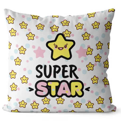 Vankúšik SuperStar (Velikost: 40 x 40 cm)