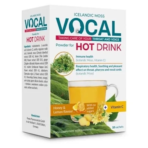 VOCAL Hot drink med a citrón 10 vrecúšok
