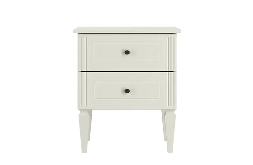 ArtBel Nočný stolík INES | biela