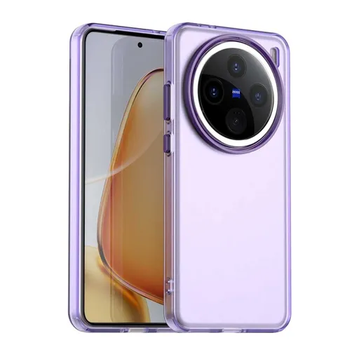 CANDY Ochranný kryt pre Vivo X200 5G fialový