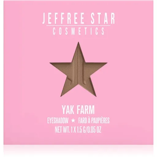Jeffree Star Cosmetics Artistry Single Eyeshadow očné tiene odtieň Yak Farm 1.5 g