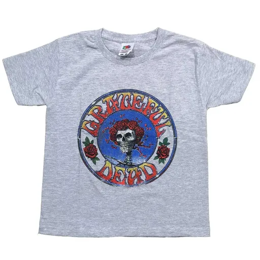Grateful Dead tričko Bertha Circle Vintage Wash Šedá 12 – 14 rokov