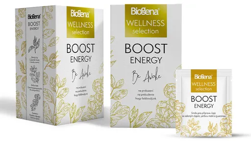 Biogena WELLNESS BOOST ENERGY bylinný čaj 20x1,8g