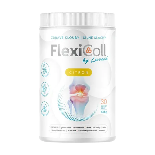 LUVENÉ FLEXICOLL Kĺbová výživa citrón 425 g