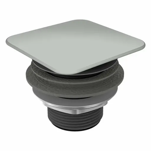 Kaldewei neuzatvárateľný odtokový ventil so smaltovaným krytom odtoku cool grey 30 905900000663