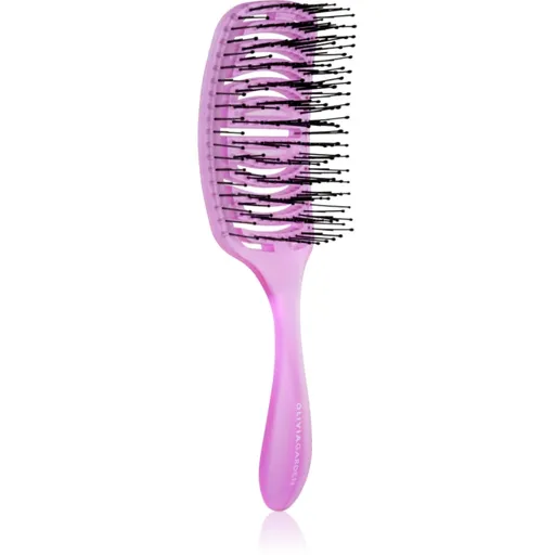 Olivia Garden iDetangle Pride plochá kefa Purple 1 ks