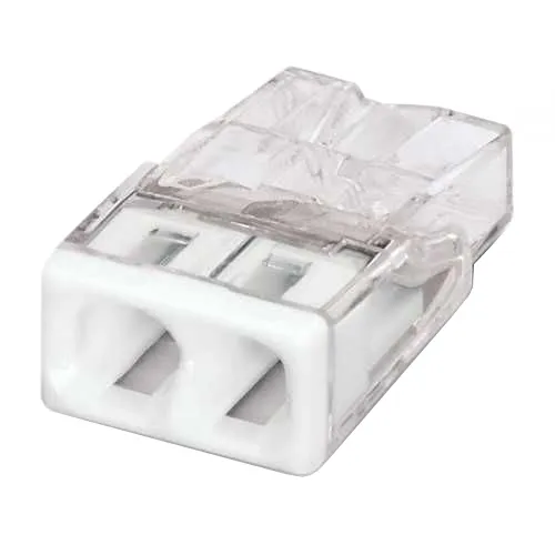 Svorka Wago 2273-2020 2x0,5-2,5 mm2 transparentná/biela