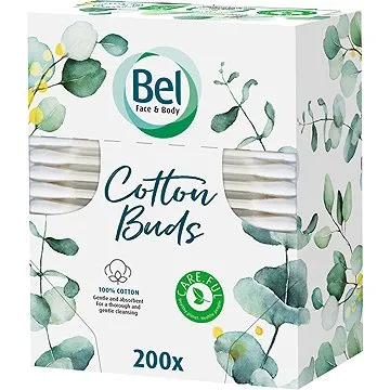 BEL Cosmetic vatové papierové tyčinky (200 ks) (4046871009717)