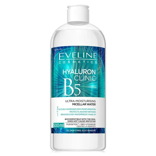 EVELINE Hyaluron Clinic Micelárna voda 500 ml