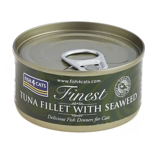FISH4CATS Finest tuniak s morskými riasami konzerva pre mačky 70 g