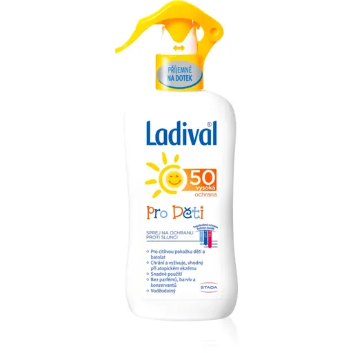 Ladival Pre Deti detský sprej na opaľovanie SPF 50 200 ml