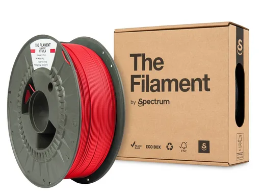 "The Filament" by Spectrum TF-24139, HT-PLA, 1.75mm, VIVID RED, 1kg