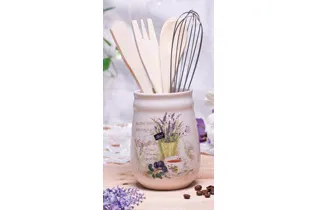 MAKRO - Kuchynské náradie sada 5ks Levanduľa, keramika