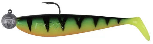 Fox rage gumová nástraha loaded zander pro shad uv firetiger - 10 cm 10 g