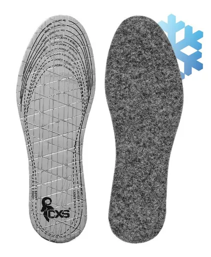 Vložka do obuvi zateplená s hliníkovou fóliou, strihacia, veľ. 47 - 50