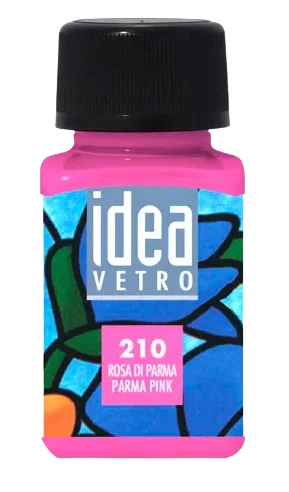 MAIMERI IDEA VETRO - Farby na sklo 210 - parma pink, 60 ml