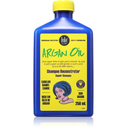 Lola Cosmetics Argan Oil regeneračný šampón 250 ml