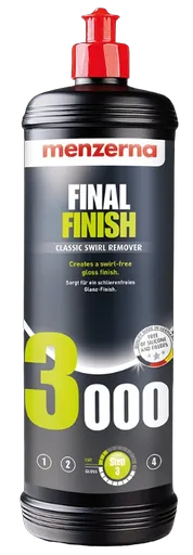 MENZERNA FINAL FINISH 3000 - Leštiaca pasta (odstraňovač hologramov) 0,25 L